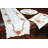 Scrolling Poinsettia Embroidered Cutwork Table Runner-12476233