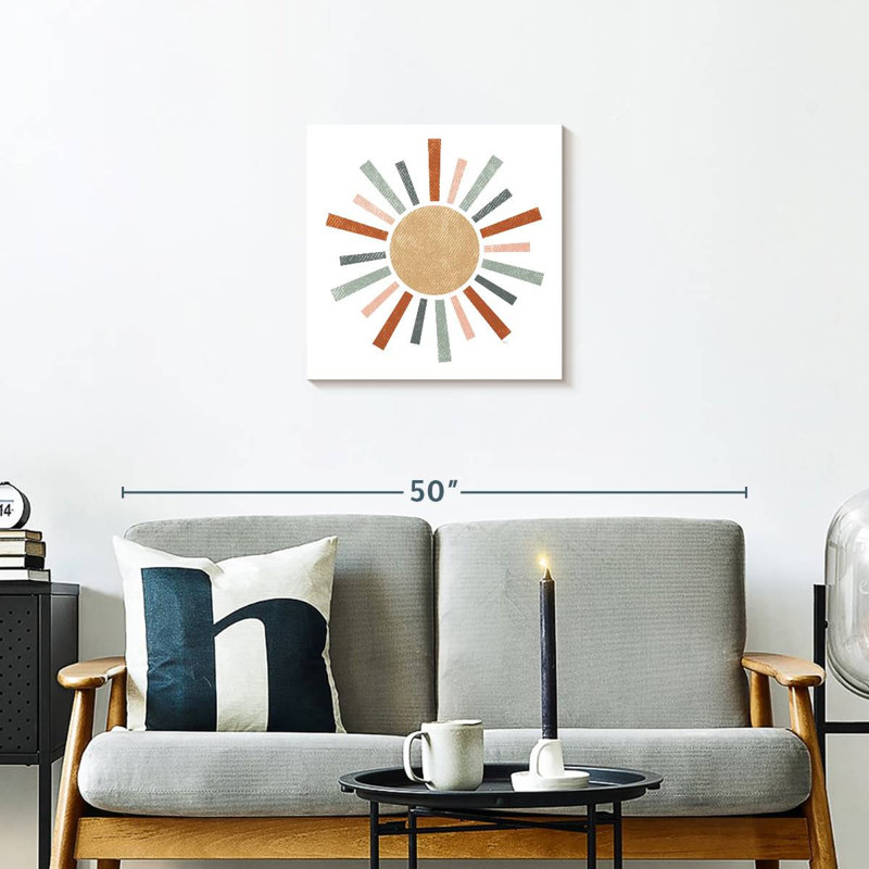 Oberle Rustic Rainbow Sun, 20" H x 20" W