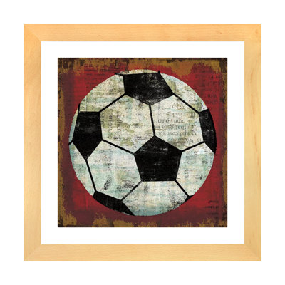 " Ball IV On Red " by Michael Mullan