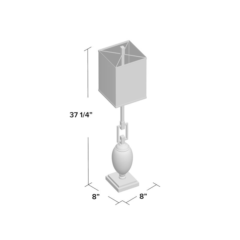 Lampe de buffet 37,25 po Crist