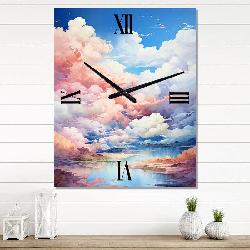 Horloge murale moderne Alzena, Très grand