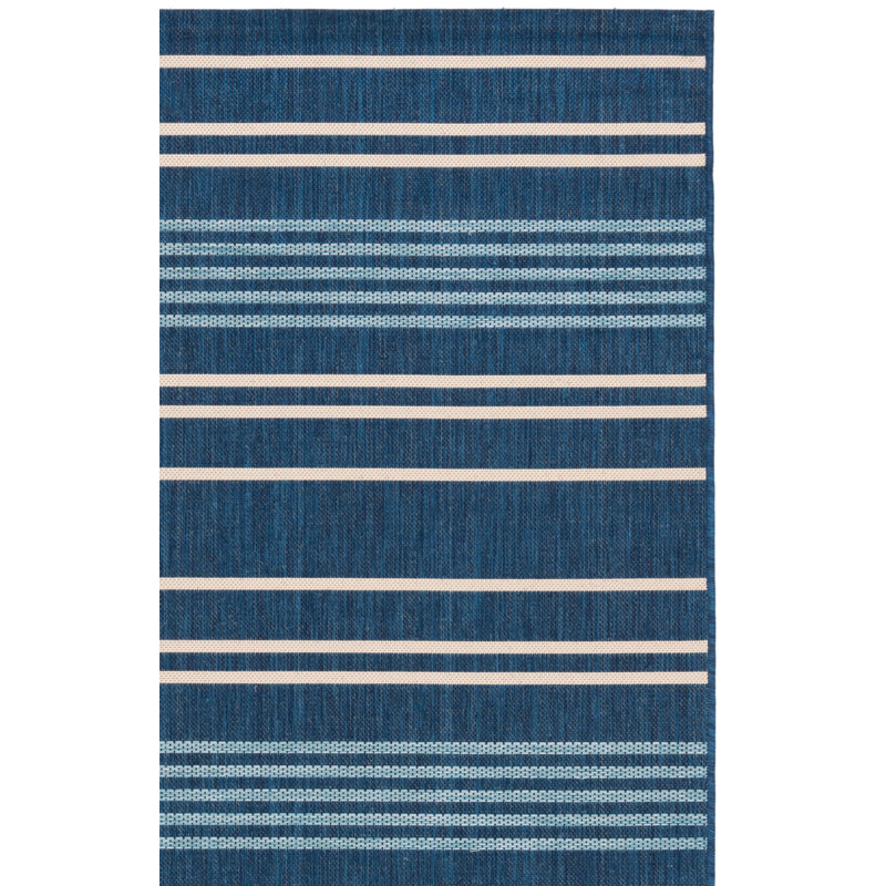 Ecorse Performance Striped Indoor/Outdoor Area Rug, Rectangle 5'3" x 7'7"