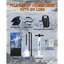 Planche de pagaie debout gonflable 11 pi x 34 po x 6 po avec accessoires