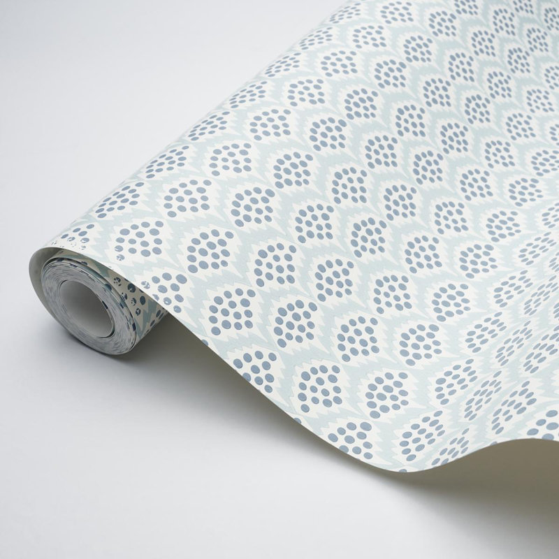 Schumacher x Neisha Crosland Pollen Wallpaper, Moss