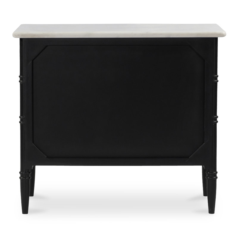 Berlin 3 Drawer Nightstand