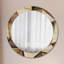 Huldar Glass Flat Wall Mirror