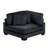 Traverse Black Loveseat