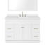 Ensemble de meuble-lavabo de salle de bain simple 49 po Truesdale-26126428-26126429