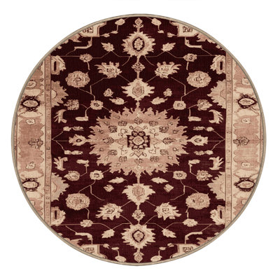 Tapis brun lavable à la machine