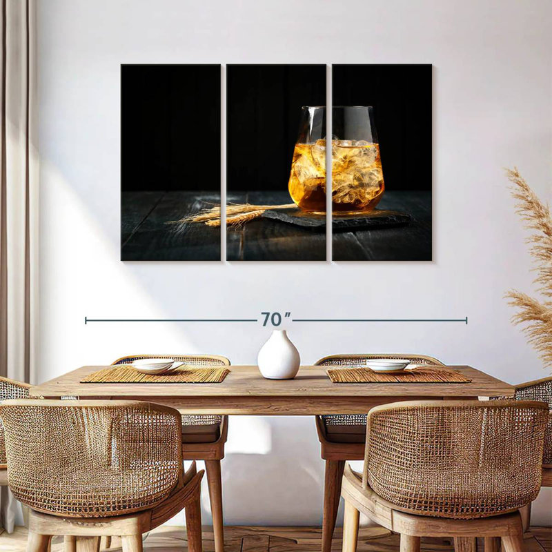 Yarlin Iced Bourbon, 36" H x 57" W