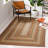 Halim Flat Weave Jute Geometric Rug-176266775