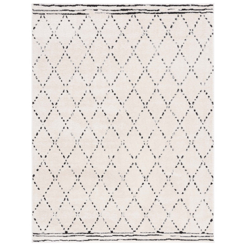 Simora Performance Geometric Rug, Rectangle 4' x 6'