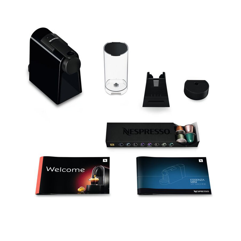 Nespresso Essenza Mini Original Espresso Machine, Piano Black