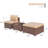 Polypropylene/Olefin Rope Sofa Seating Group with Cushions-682619329