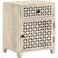 Armoire d'appoint avec tiroir Whitewashed Whitewashed