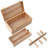 Large Beechwood Art Supply Storage Box