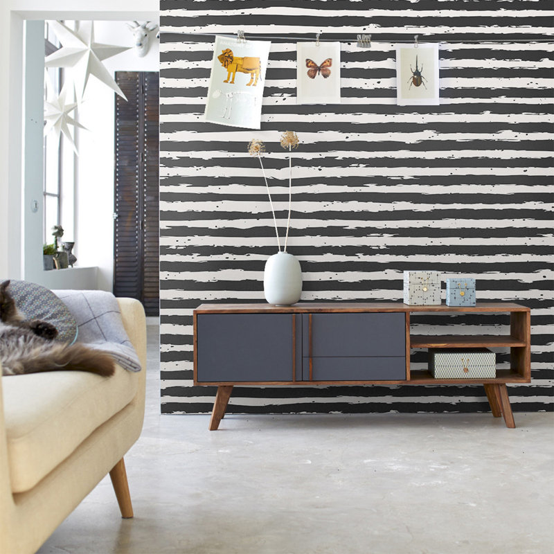 Antoniya 2.5m x 2.5m Matte Peel & Stick Mural, 250 x 250cm
