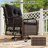 3 Pcs Patio Furniture Set With 2-tier Side Table And Cushions For Porch-1356618080