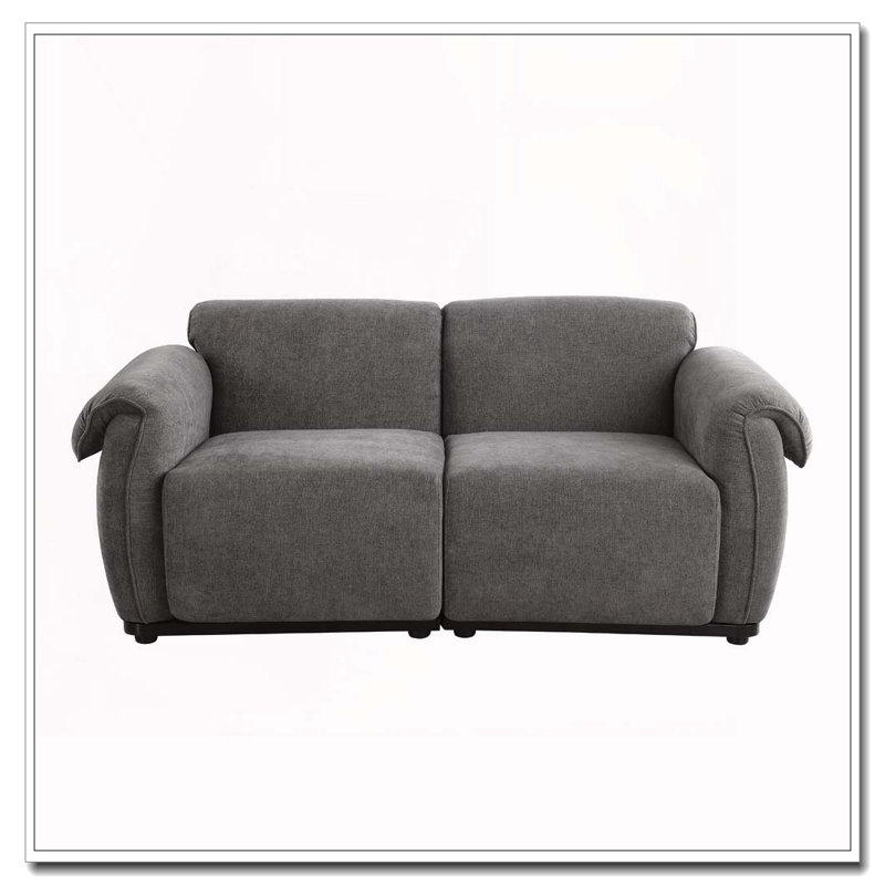 Canapé de 68,5 po de longueur, Gris