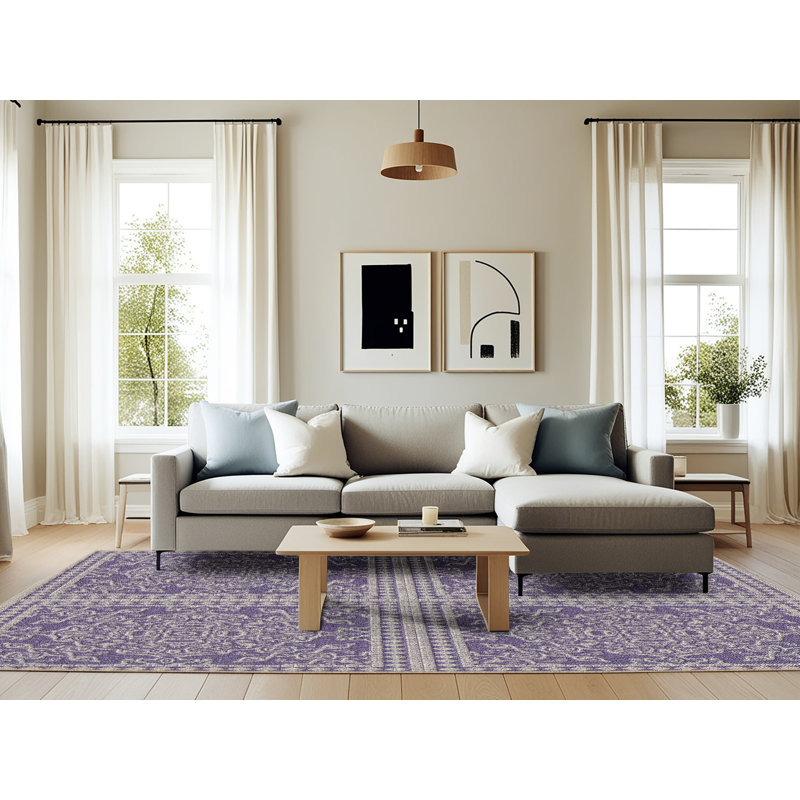Bohy Indoor Rug, Rectangle 6' x 9'