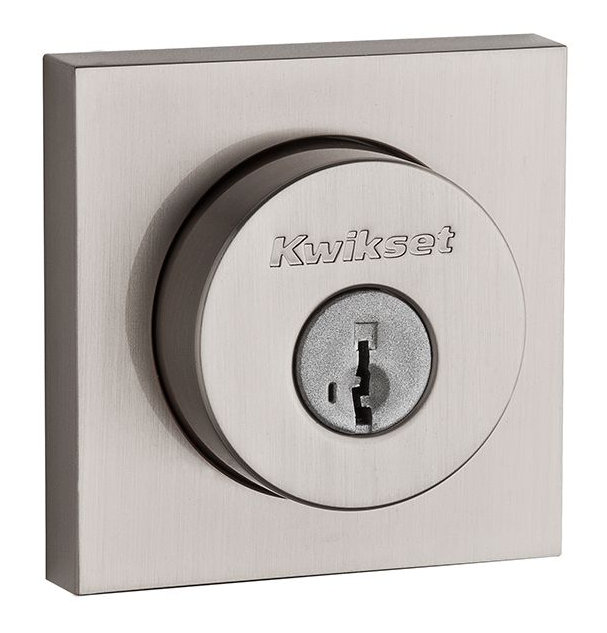 Halifax Double Cylinder Deadbolt with SmartKey, Satin Nickel