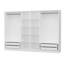 Raqual 100% MELAMINE COATED PARTICLE BOARD Wardrobe