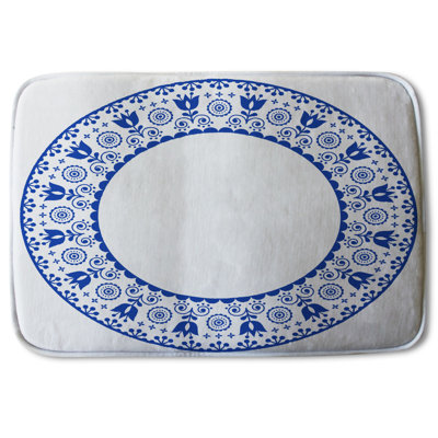 Camille Memory Foam Non-Slip Bath Rug