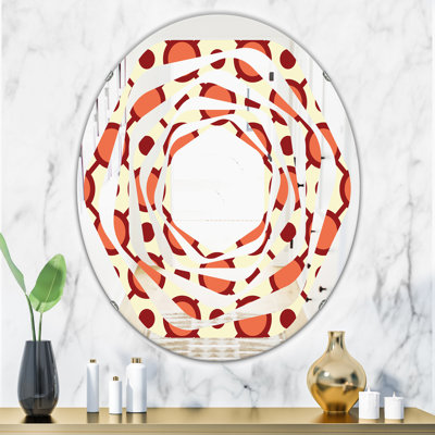 Miroir mural Whirl Abstract