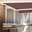 VidaXL Polyester Cover Retractable Patio Awning-126173636-126173628
