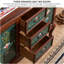 Buffets rétro en bois à trois tiroirs