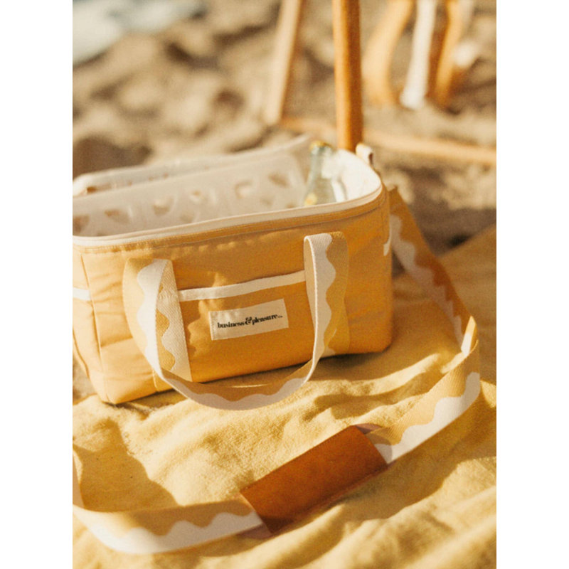 Premium Cooler, Yellow/White