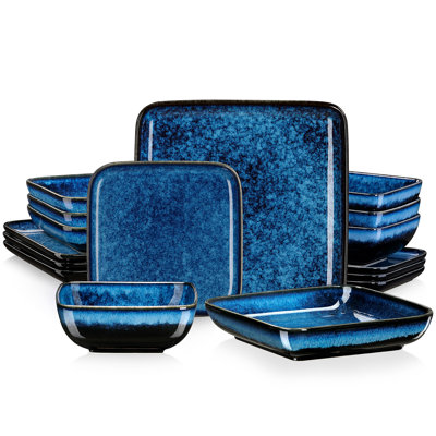 Stoneware Dinnerware - Set of 16