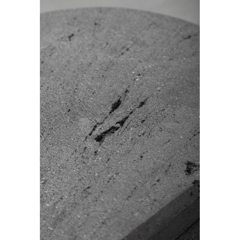 Centro Coffee Table Handcarved Volcanic Stone By Andean, One-Of-A-Kind