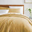 Microfibre 200 TC Plain Reversible Plain Weave Modern & Contemporary Duvet Cover Set-748917039-748917078