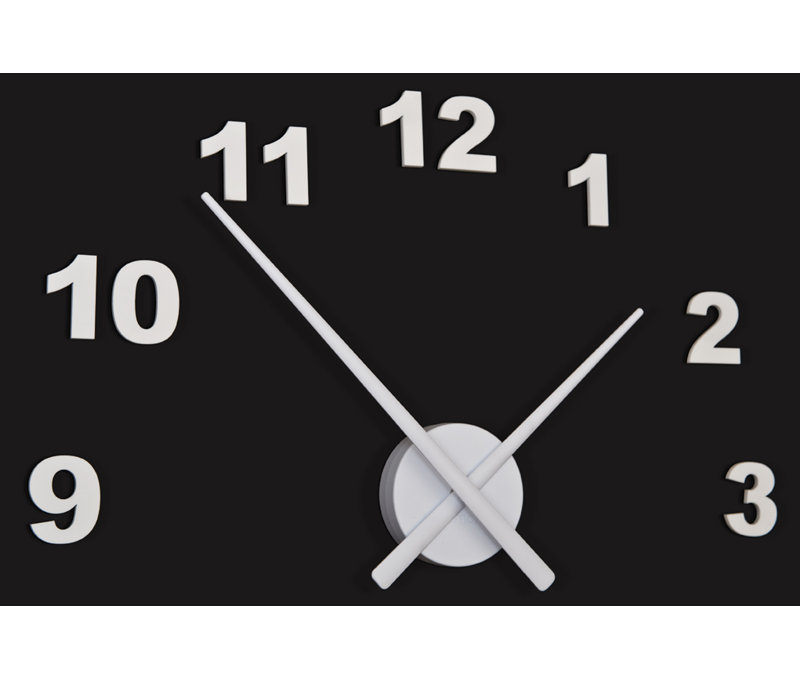 Horloge murale, Petit, Blanco