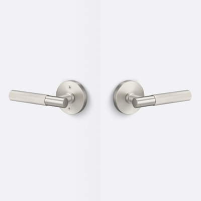Aspra Round Passage Rosette, Knurled Grip