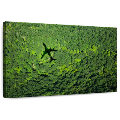 Mehar avion au-dessus de la forêt