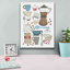 Impression de tableau Carley Coffee I V2 sur toile par Courtney Prahl-1341979749