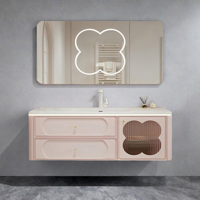Armoire de salle de bain française de style Dopamine