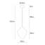 Luminaire suspendu simple à 1 lumière Callista-657880670