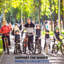 Support à vélo mural