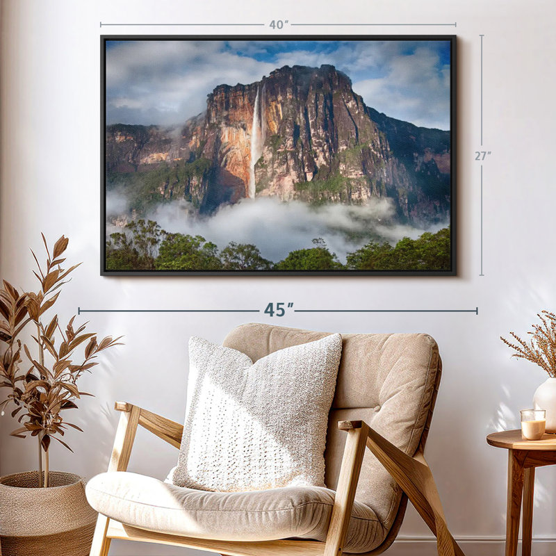 " Angel Falls " Print, 40" H x 27" W