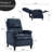 Arlan Modern Design Fabric Upholstered Push Back Recliner-278331170