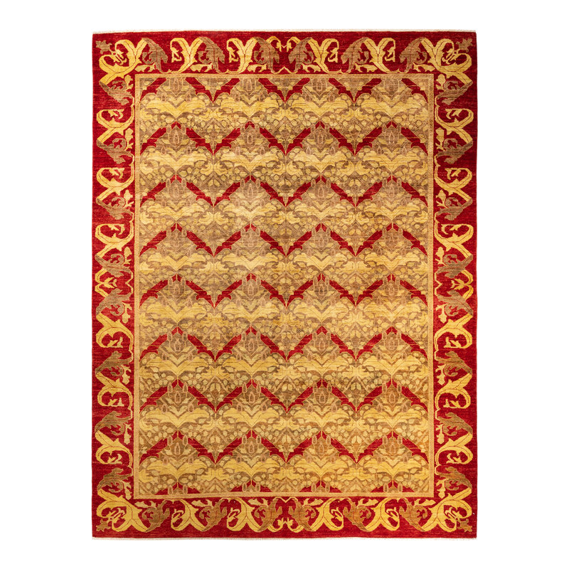 Vey One-of-a-Kind 9' 2" X 12' 0" Hand Knotted Area Rug