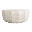 Table basse imperméable 35,43 po pour l'extérieur et l'intérieur, conception durable en ciment MgO, convient aux terrasses, jardins, arrière-cours et salons, blanc cassé
