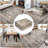 Machine Washable Rug with Rubber Backing for Living Room Oriental Non-Slip Dining Room Rug Easy-Cleaning Vintage Floor Carpet for Bedroom Dining Room Office Nursery Playroom-64848135