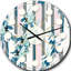 Horloge murale rétro Mid-Century-40743981