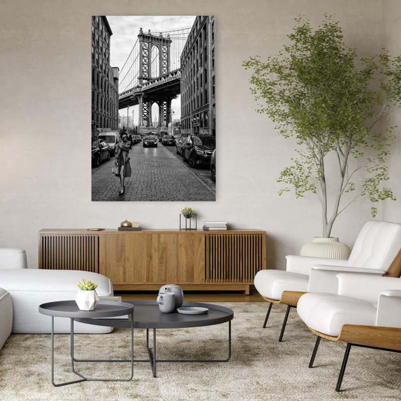 Art contemporain, architecture contemporaine, art urbain, H 48 po x l 32 po