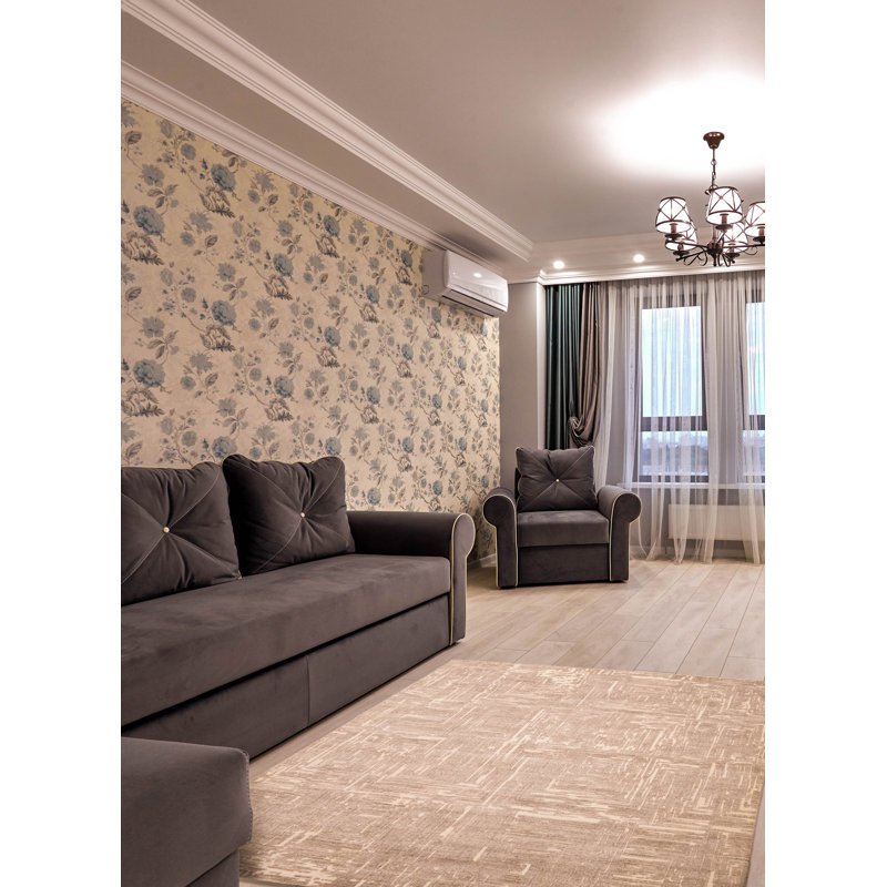 Tapis taupe Elysian 8 pi 0 po x 9 pi 9 po