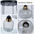 Anthime 4 - Light Matte Black LED Pendant